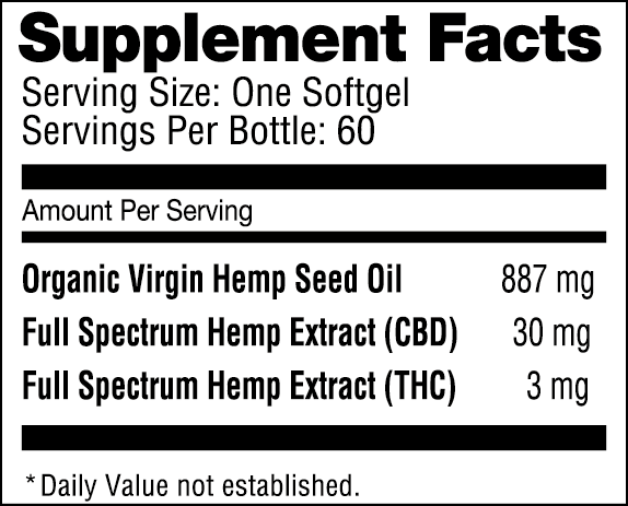 NuLeaf Naturals Everyday Ease Softgels