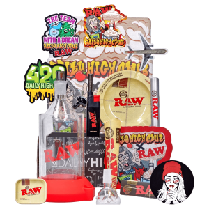 DHC x RAW Chronic Collab Smoking Box
