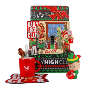 "Happy Holiblaze" Smoking Box