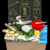 "Champagne Bottle" Smoking Box