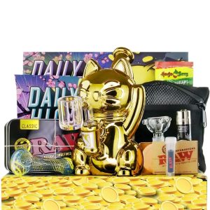 "Lucky Cat" Smoking Box