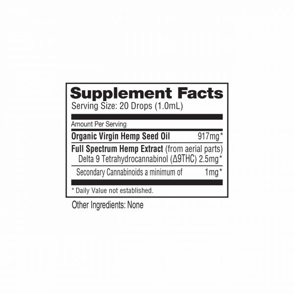 NuLeaf Naturals Delta 9 THC Oil