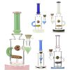 10 Inch in Line Shower Water Pipe with 14mm Male Bowl - Pipe