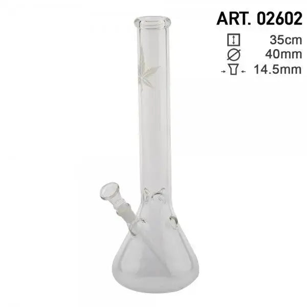 14 Inch Glass Beaker Base Water Pipe for Solo or Group