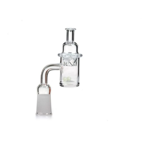 14mm Female Quartz Banger Nail with Helix Function Cap - Clearance