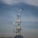 Triple Matrix Percolator Water Pipe with Advanced Filtration