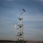 Triple Matrix Percolator Water Pipe with Advanced Filtration