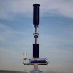 Heavy Duty Scientific Glass Bong with Inline Percolator