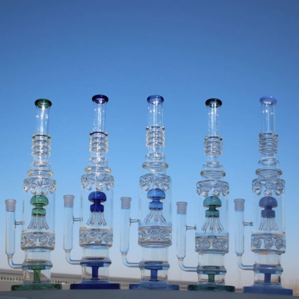 Jellyfish Sprinkler Percolator Water Pipe