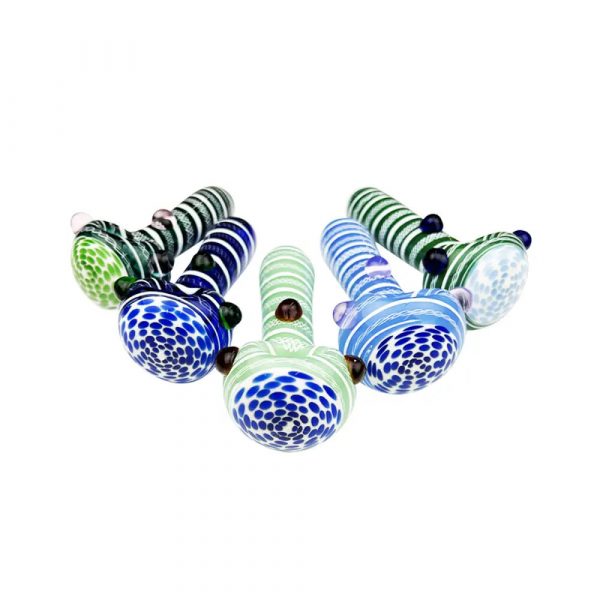 4.5 Hand Pipe Spoon Twisting Art for Smooth Smoking - smoke