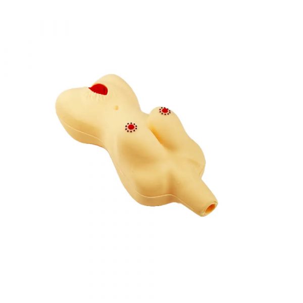 Naked Lady Silicone Hand Pipe Spoon for Discreet Smoking