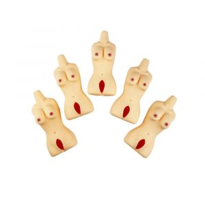Naked Lady Silicone Hand Pipe Spoon for Discreet Smoking