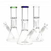 DHC Stacked Showerhead Perc Beaker Bong