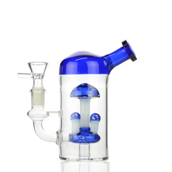 Mushroom Water Pipe with 14mm Male Bowl for Smooth Smoking