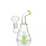 Slime Conical Bong Water Pipe with 14mm Male Bowl for Smooth Hits