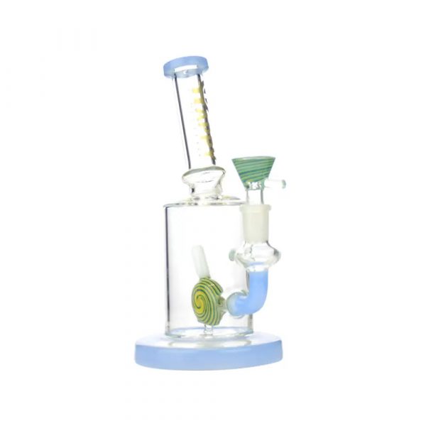 Candy Shower Water Pipe with 14mm Male Bowl - smoke