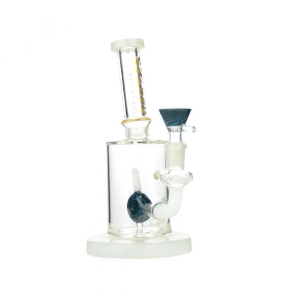 Candy Shower Water Pipe with 14mm Male Bowl - smoke