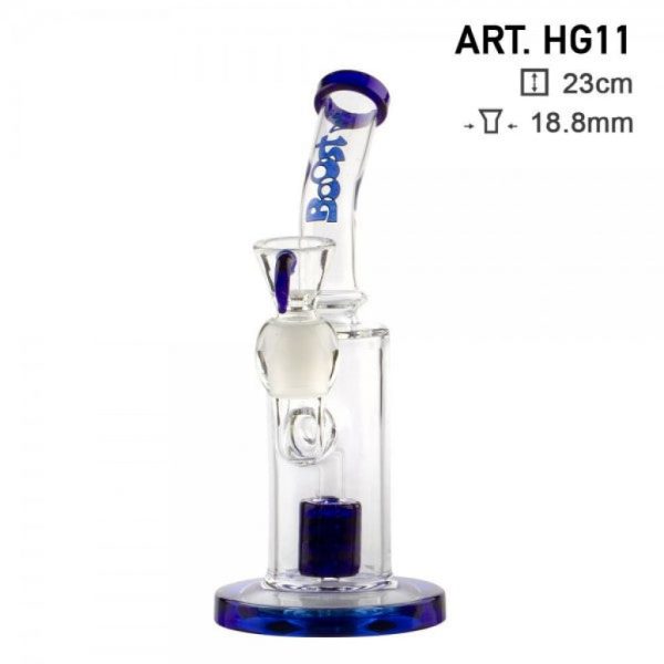 Boost Pro Matrix Perc Glass Water Pipe 9 Inches - Bong