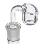 Durable 4mm Quartz Bangers Retain Heat Longer 90 Degree Joint Options