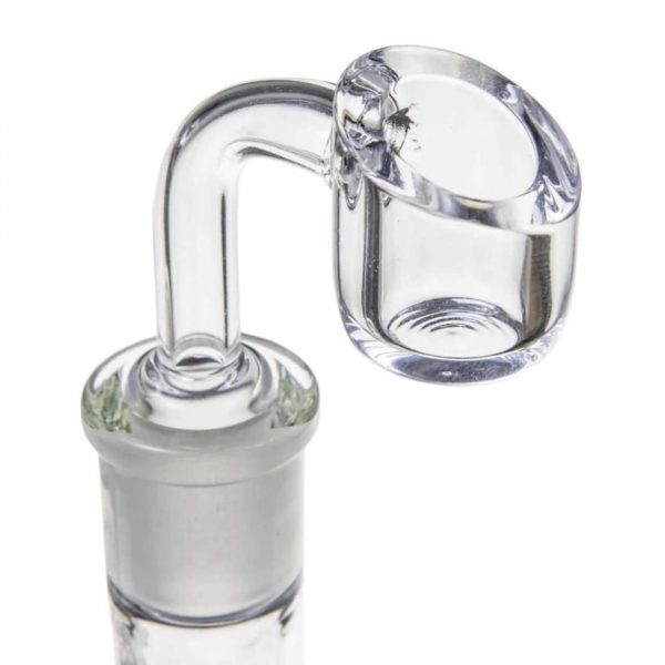 Durable 4mm Quartz Bangers Retain Heat Longer 90 Degree Joint Options