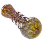 DHC Triple Ringed Speckled Spoon Pipe