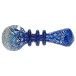 DHC Triple Ringed Speckled Spoon Pipe