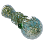 DHC Triple Ringed Speckled Spoon Pipe