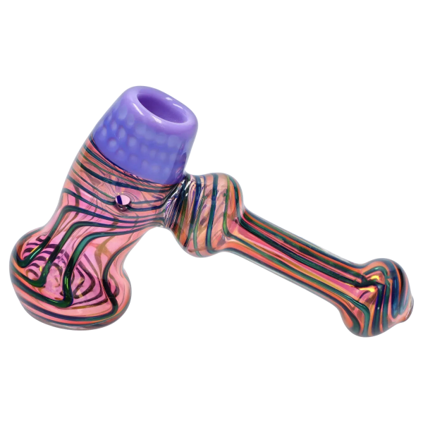 DHC Gold Fume Hammer Bubbler - 7 in.