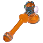 DHC Gold Fume with Locket Hammer Bubbler - 9 in.