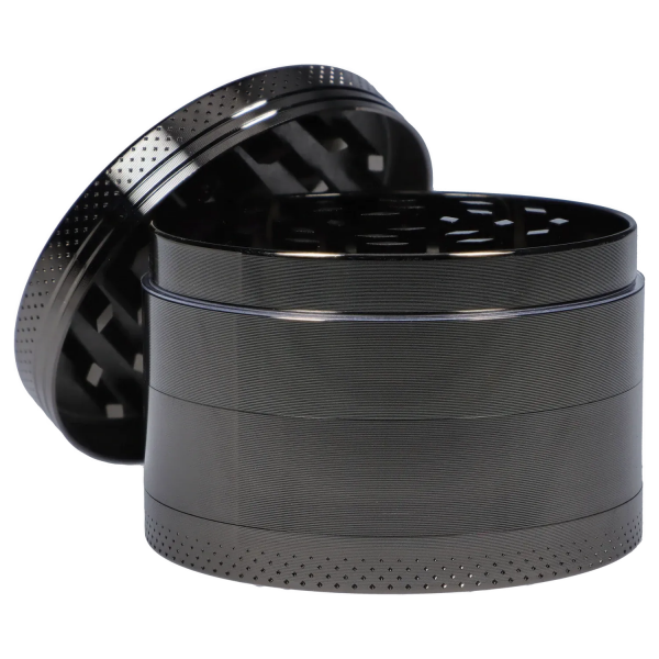 63mm Chrome with Tiny Glowing Mushrooms Grinder