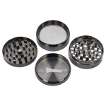 63mm Chrome with Tiny Glowing Mushrooms Grinder