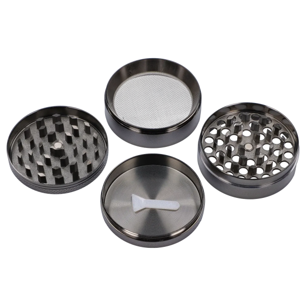 63mm Chrome with Tiny Glowing Mushrooms Grinder