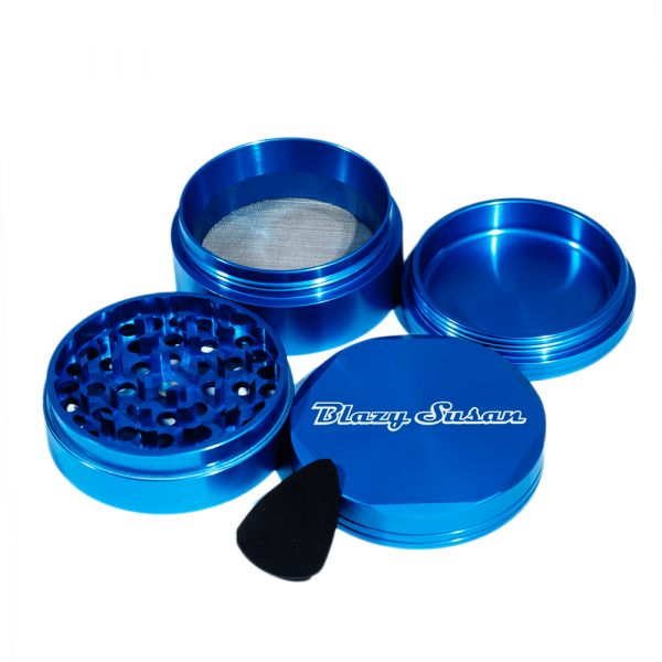 Blazy Susan 4-pc 3 Chamber Grinder