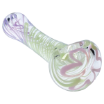 DHC 3-inch Glass Tight Swirl Hand Pipe