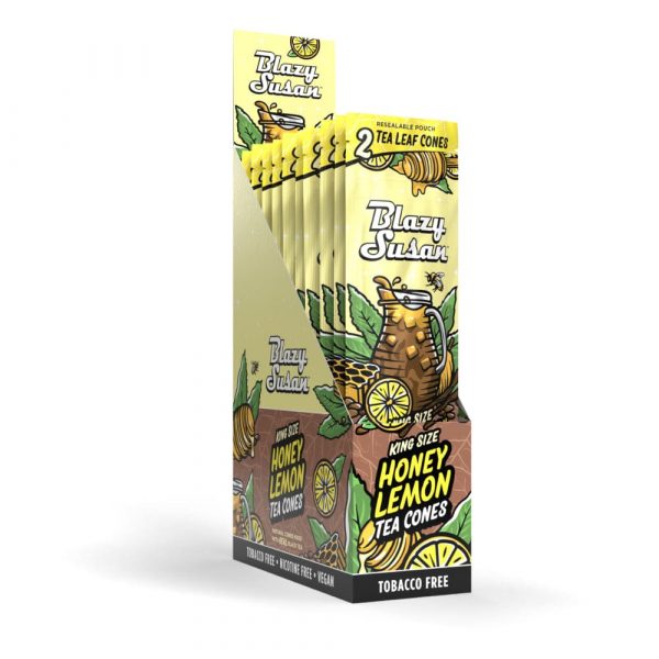 Blazy Susan Honey Lemon Cones - Display Box