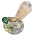 DHC Gold Twisty Spoon Pipe - 5 in.