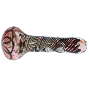 DHC Gold Fume Spoon Pipe - 4.5 in.