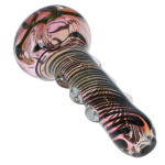 DHC Gold Fume Spoon Pipe - 4.5 in.