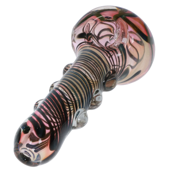 DHC Gold Fume Spoon Pipe - 4.5 in.