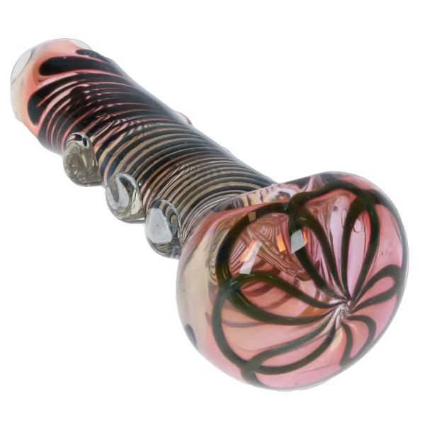 DHC Gold Fume Spoon Pipe - 4.5 in.