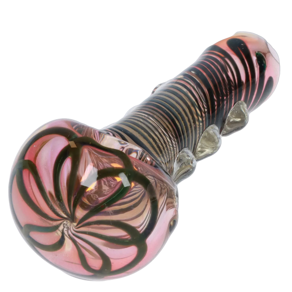 DHC Gold Fume Spoon Pipe - 4.5 in.
