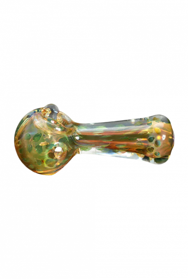 DHC Frit Twisty Spoon Pipe - 4.5 in.