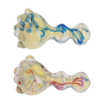 DHC Multi-Marble Spoon Pipe - 4.5 in.