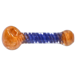 DHC Frit Spiral Spoon Pipe - 4.5 in.
