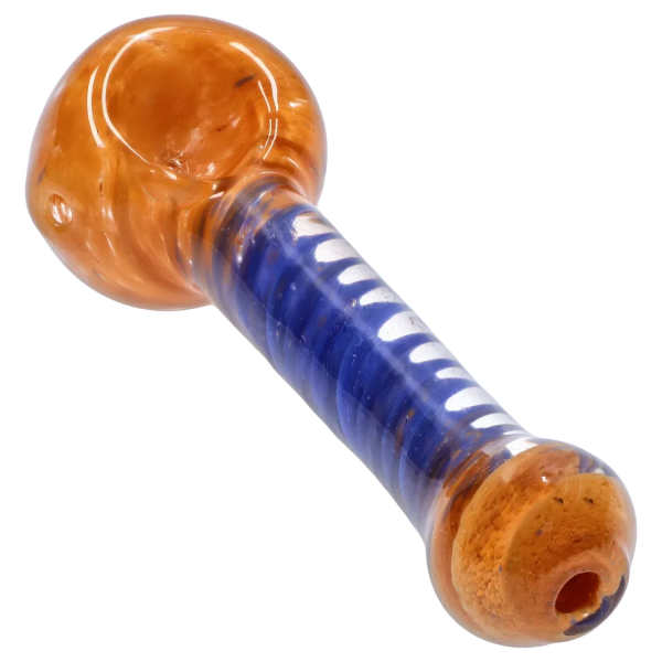 DHC Frit Spiral Spoon Pipe - 4.5 in.