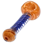 DHC Frit Spiral Spoon Pipe - 4.5 in.
