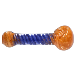 DHC Frit Spiral Spoon Pipe - 4.5 in.