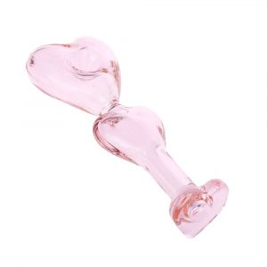 Double Love Glass Hand Pipe - 5.5"