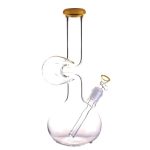 DHC Zig Zag Bubble Base Bong - 11 in.