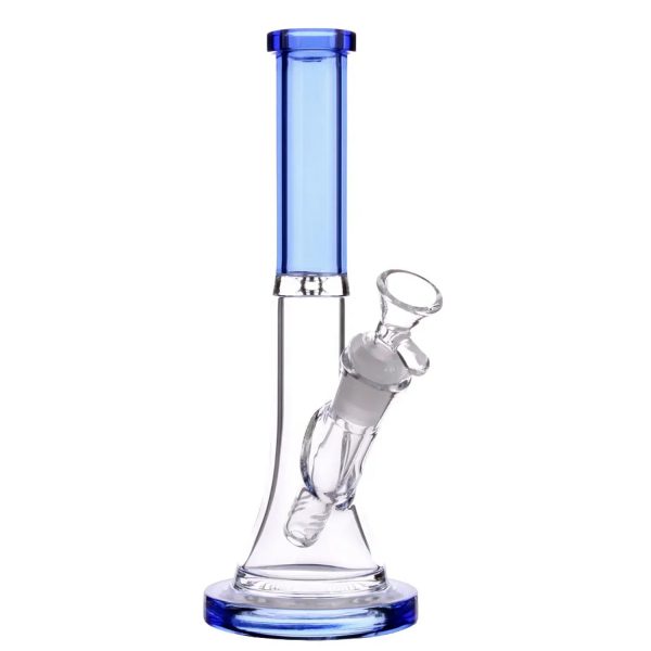 DHC Slim Beaker with Colored Accents Bong - 10 in.